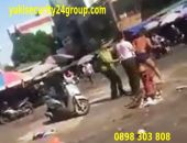 Nghệ An: Xôn xao clip bảo vệ chợ Vinh xô xát với một nam thanh niên